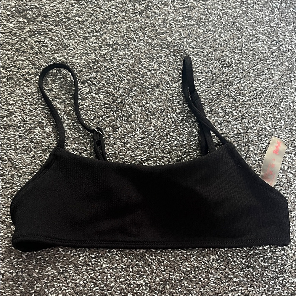 Women's Black bathing suit top